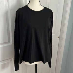 Women’s black puff sleeve long sleeved top size XXL